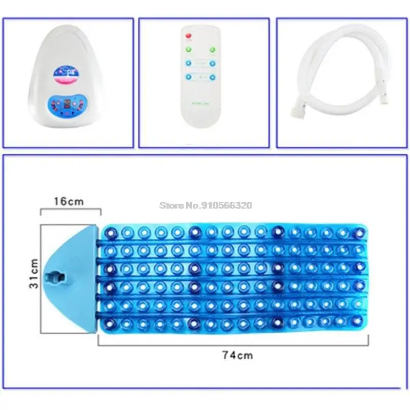 Imagem -04 - Massagem da Banheira da Máquina dos Termas da Bolha da Hidroterapia Que Massageia Bolhas para as Banheiras de Relaxinghot a Esteira 900*320 mm da Massagem do Banho da Bolha do Ionizador