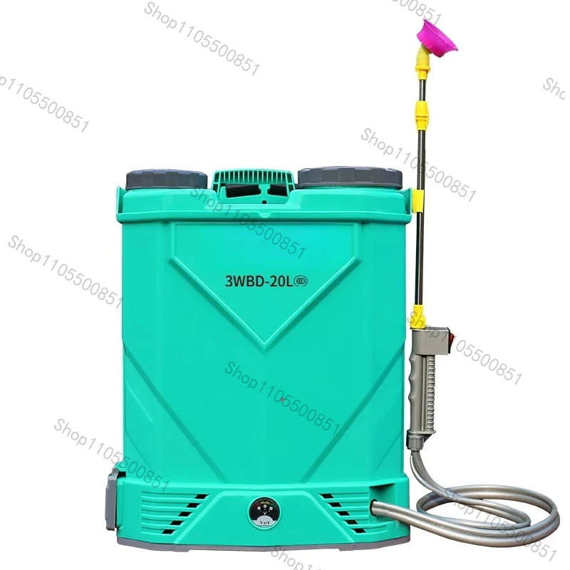16L Electric Agricultural Garden Sprayer Rechargeable Adjustable Garden Tool Lithium Battery High-pressure Atomizing Sprayer