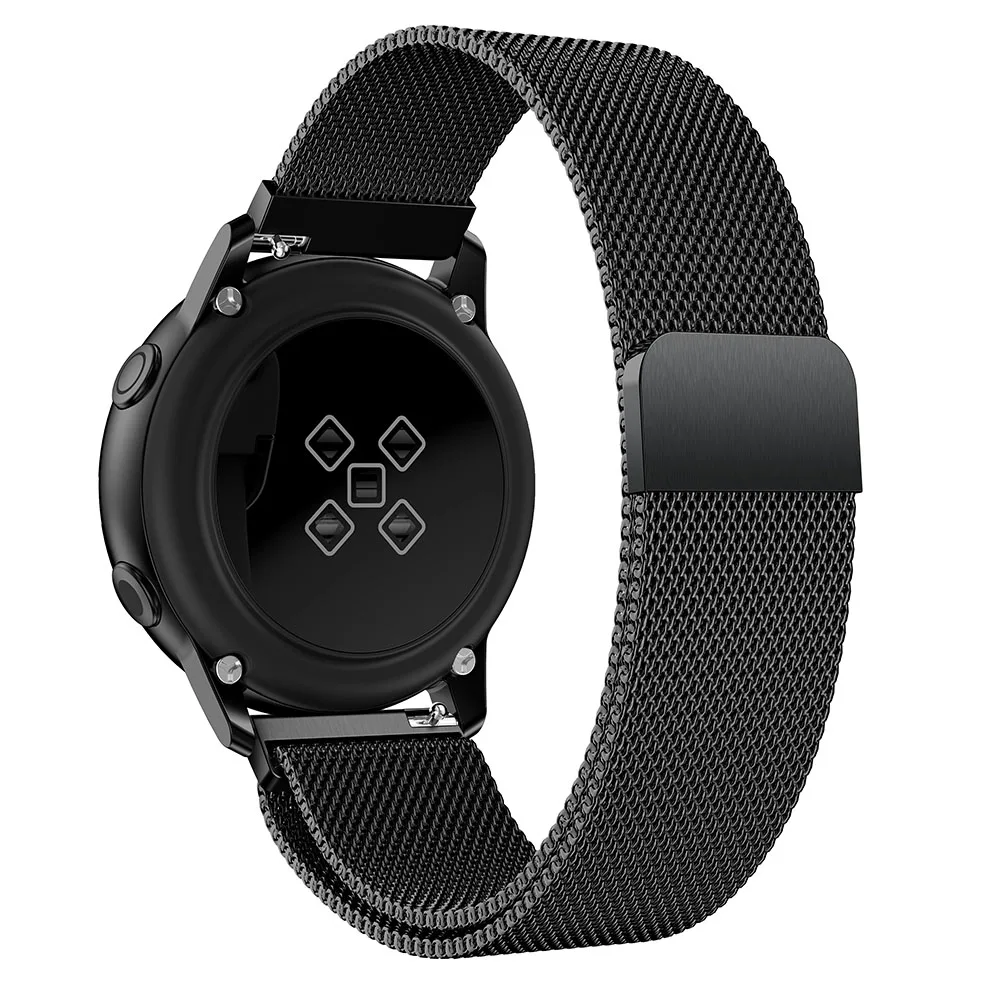 

Milanese Mesh Stainless Steel Magnetic Watch Strap for Samsung Galaxy Watch Active SM-R500