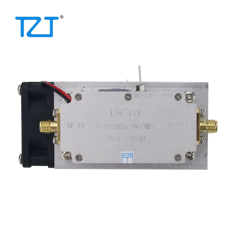 TZT 915MHz 13W–15W 36dB FPV RF Power Amplifier Module RF Power Amp w/ 820MHz–960MHz Operating Frequency