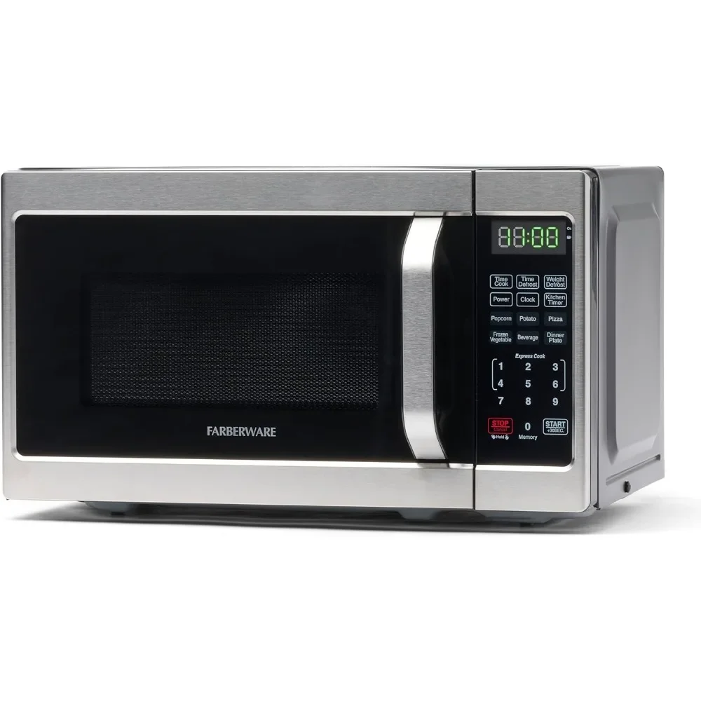 Farberware Countertop Microwave 700 Watts, 0.7 cu ft - Microwave Oven With LED Lighting and Child Lock