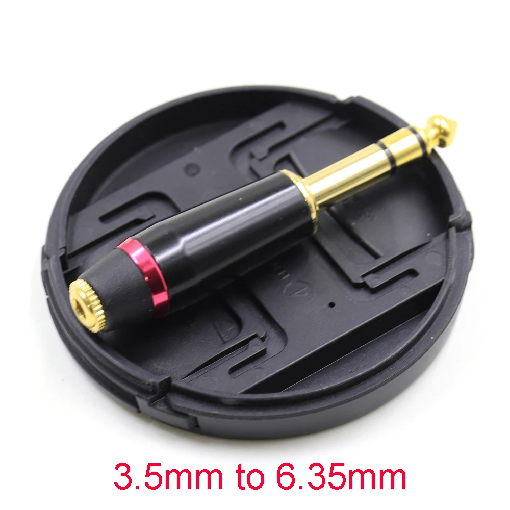 HiFi Gold Plated 2.5mm/3.5mm/4.4mm Balanced Female to 1/4 6.35mm TRS Male Adapter Converter