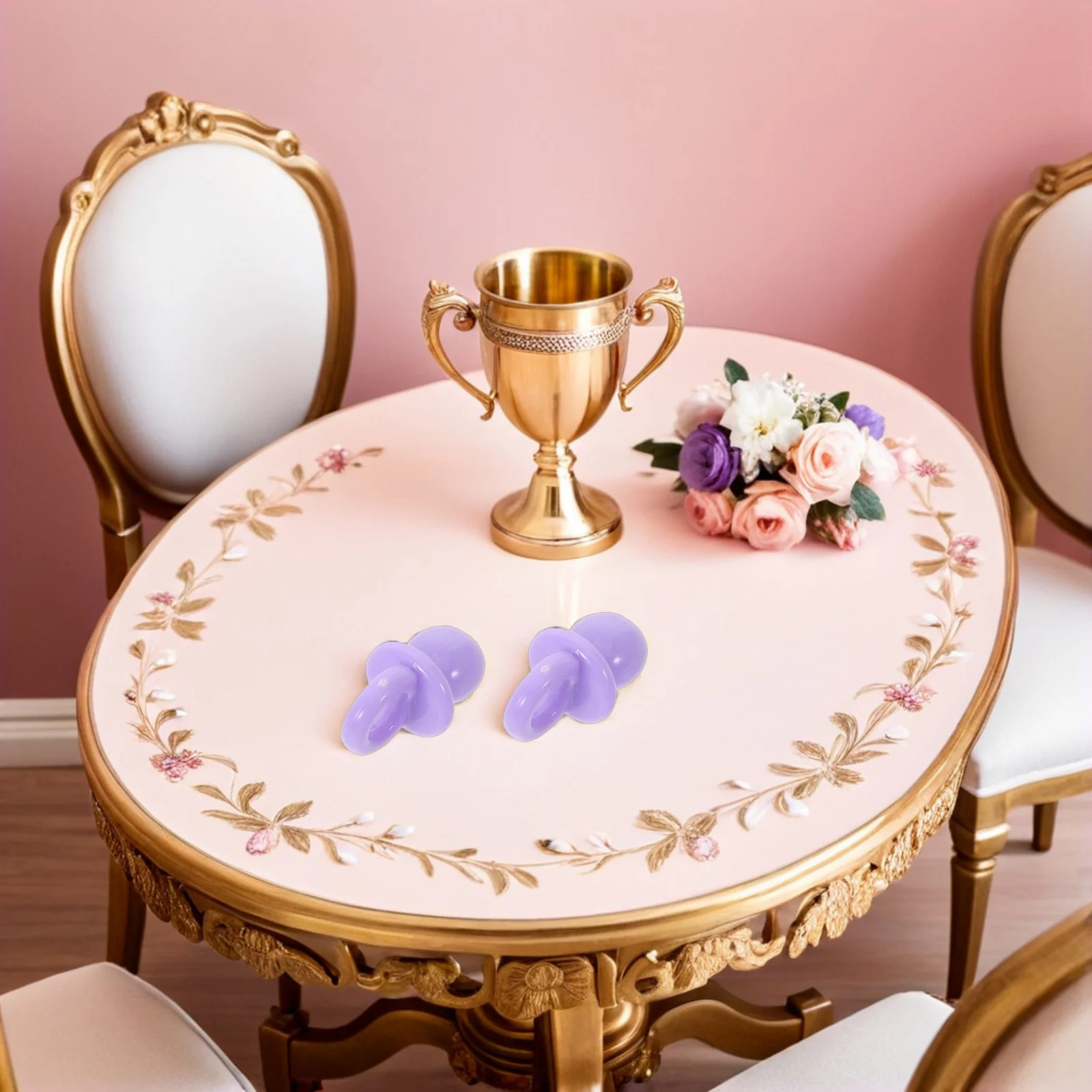 

60Pcs Cute Miniature Baby Pacifier Charms Resin DIY Craft Supplies Jewelry Making Accessories for Phone Case Decor