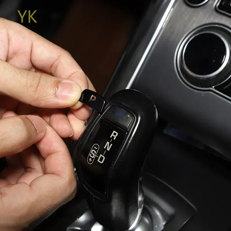 

Для Land Rover Discovery Sport 20-23 из алюминиевого сплава, автомобильная головка переключения передач, крышка кнопки P, накладка, наклейка, автомобильные аксессуары