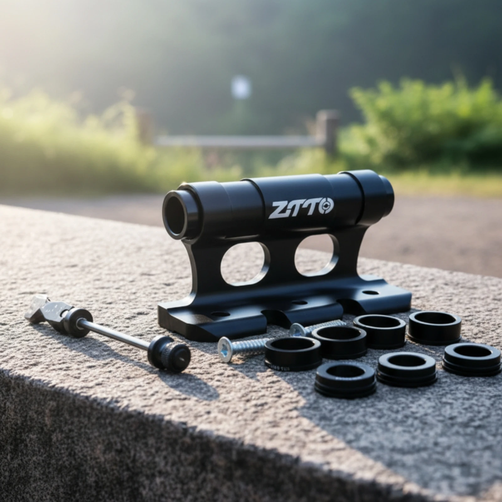 Cycle Fork Mount Bracket Compact Fork Mount with Screw Base Reinforced Stable for Cyclists, Truck Bed, Car Transport
