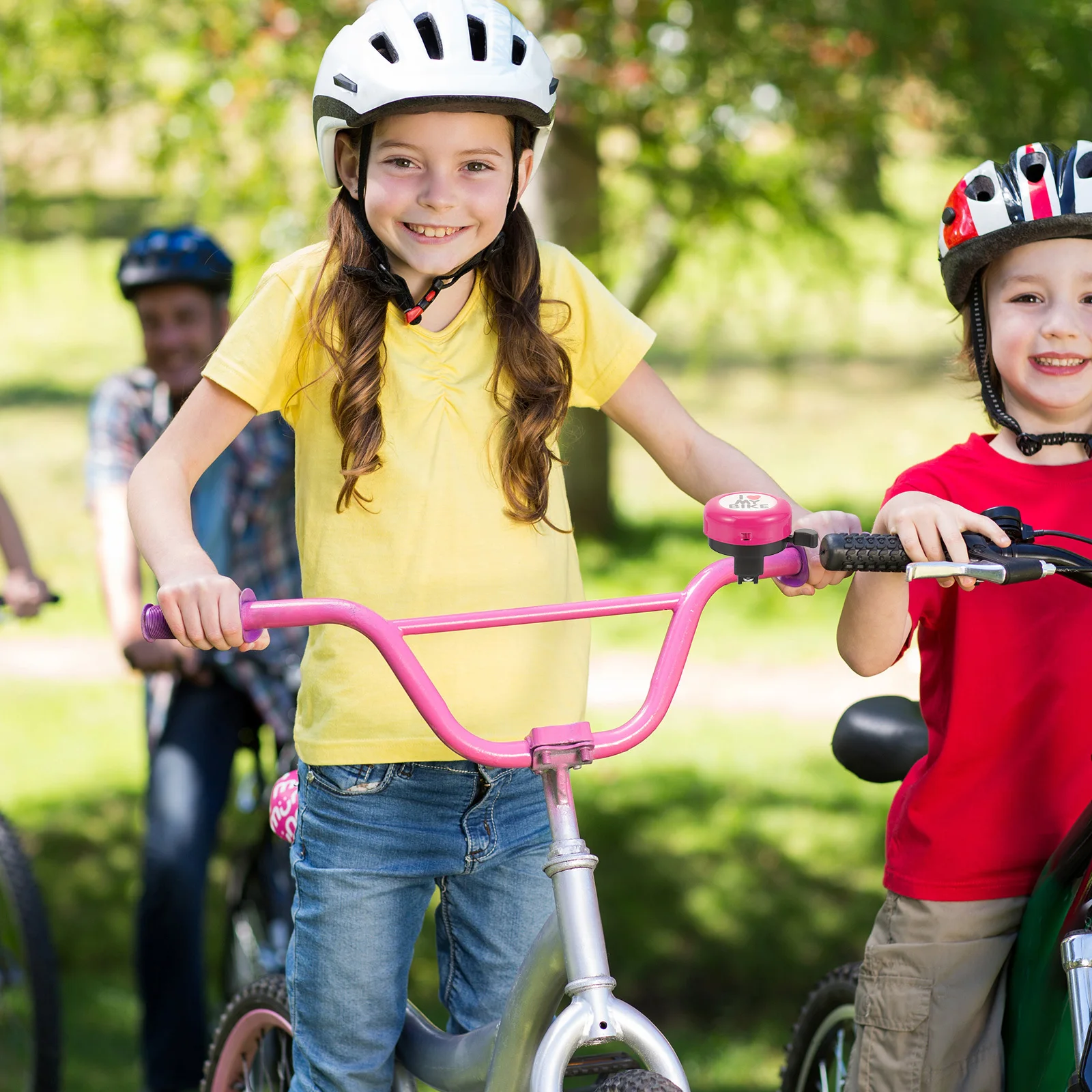 

Bike Bell Cartoon Design Loud Clear Sound Bike Bell for Scooter Bicycle Handlebar Accessories Bicycle Bells