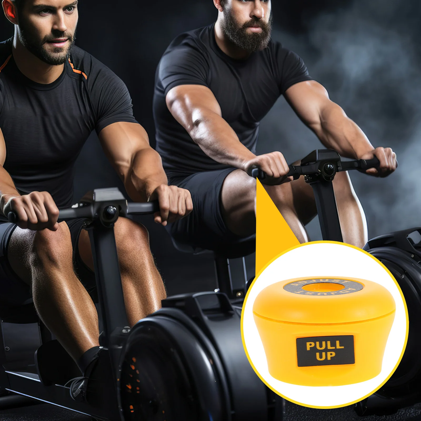 

2pcs Fitness Equipment Accessories Alloy Handle Grips Sweatproof Ergonomic Gym Machine Replacement Parts For Exercise Bikes