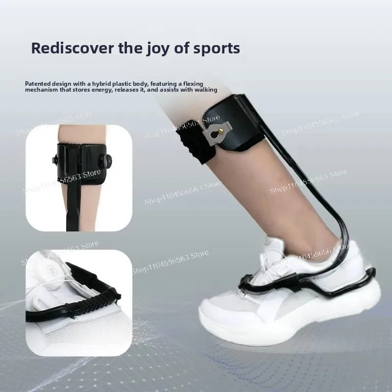 Foot Orthosis Hemiplegia Foot Drop Brace Medial Valgus Stabilizer Walking Rehab Support