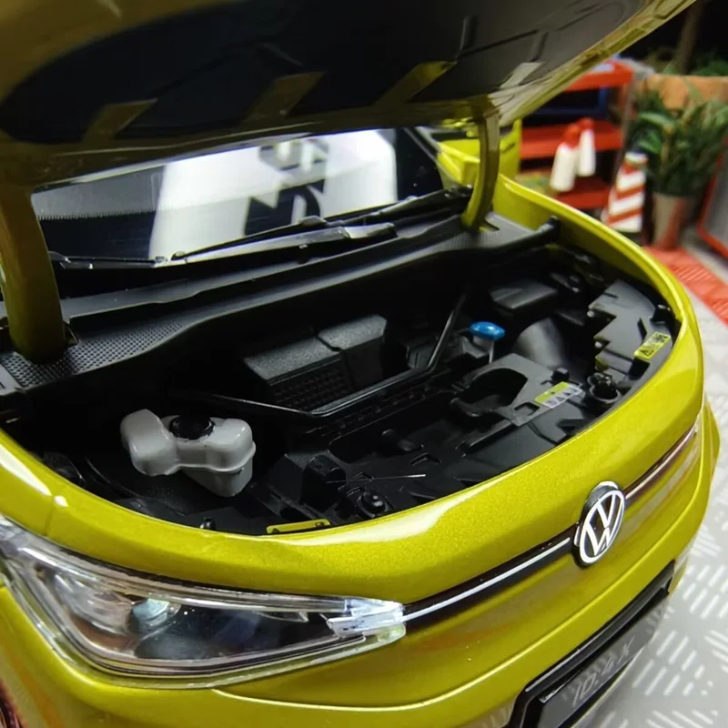 1:18 VW ID4 ID.4 X SUV سبيكة الطاقة الجديدة نموذج سيارة دييكاست المعادن المركبات الكهربائية نموذج سيارة محاكاة مجموعة الاطفال اللعب هدية #3