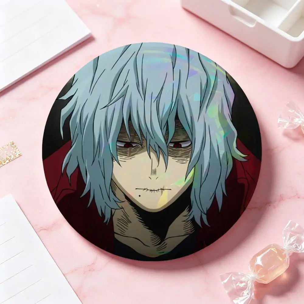 Tomura Shigaraki Anime-Figuren-Abzeichen 25 32 44 58 75 mm Runde Cosplay-Pins Taschendekoration für Fans, Sammler, Freunde, Geschenke, Brosche, Souvenir – Detail 5