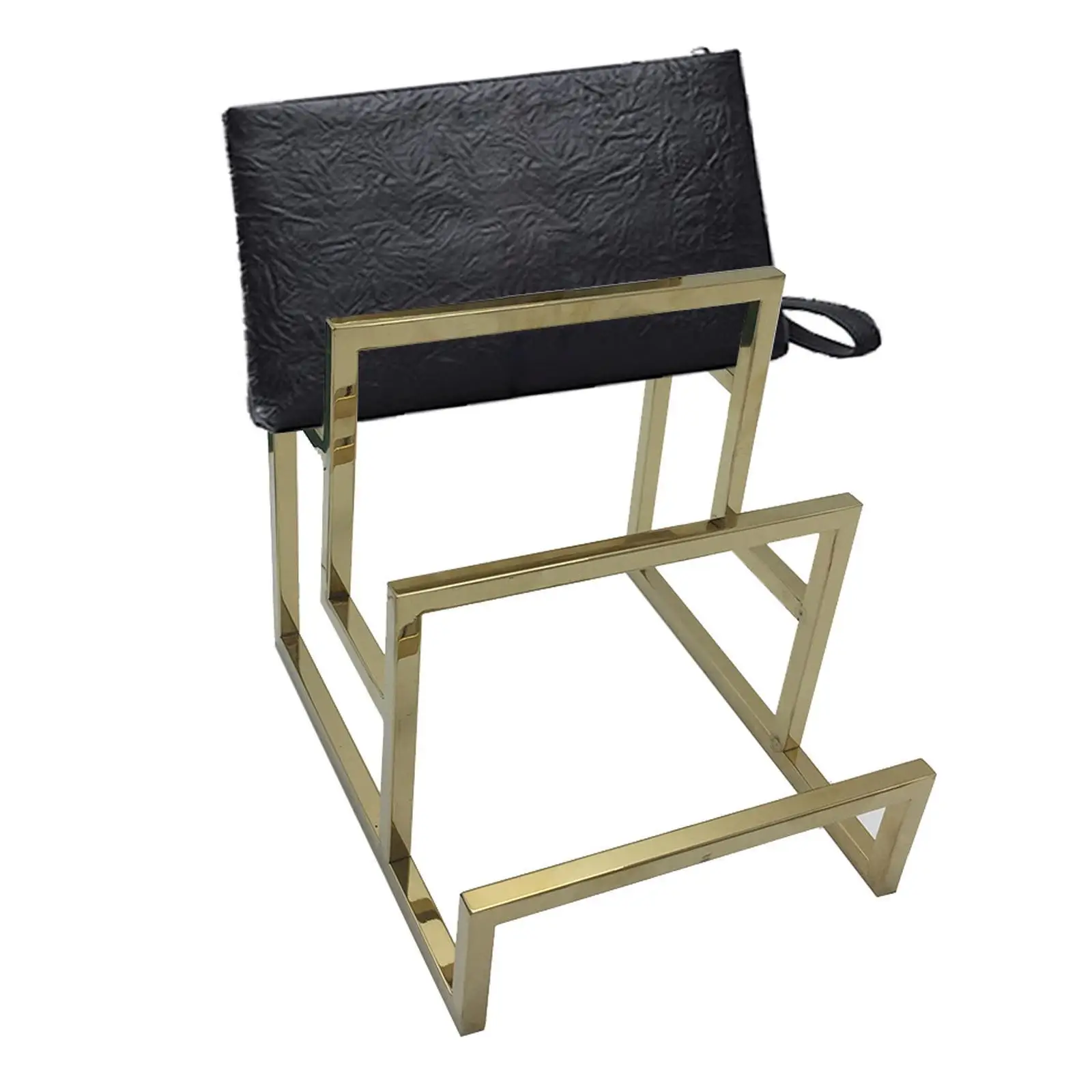 Purse Display Stand mple 3 Tier for Boutique Store Display Collection Gold
