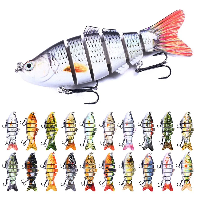Multi-Jointed Sinking Swimbait Lure 8