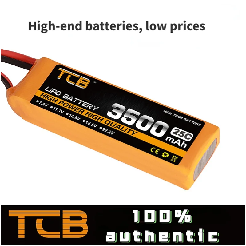 Lipo 2S 3S 4S 6S 1300 1800 2200 3300 4000 12000 16000mAh RC Toys  Battery For RC Helicopter Quadcopter Car Boat Drone XT60