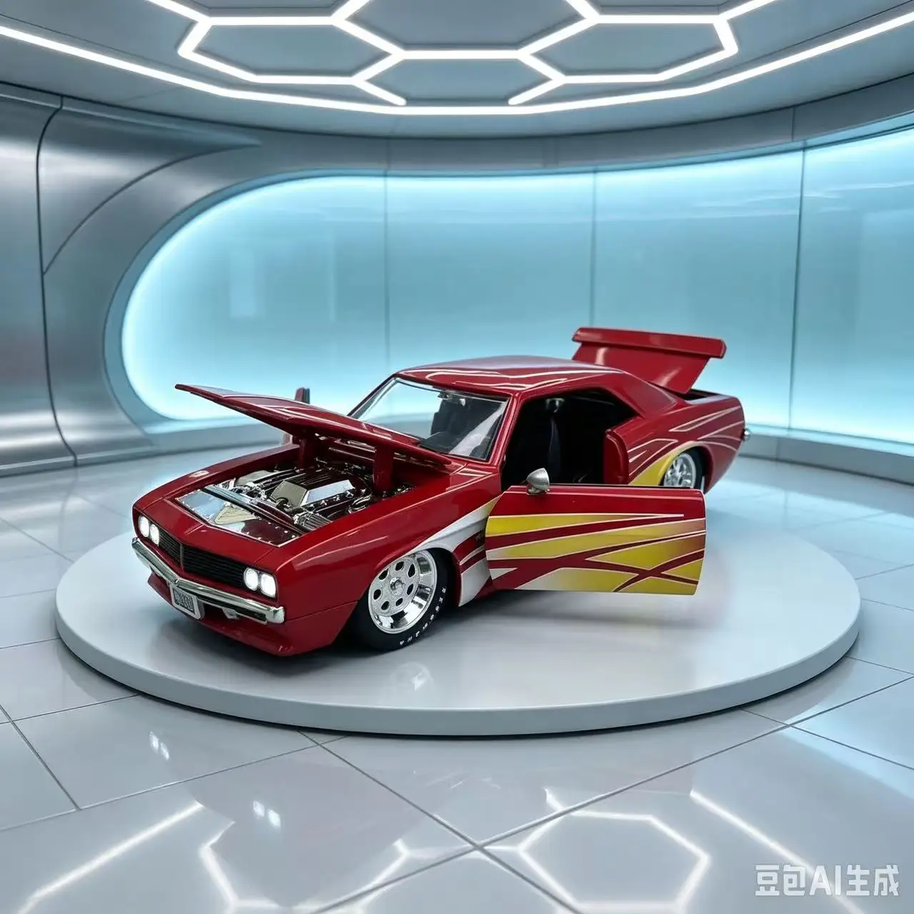 Jada 1:24 Chevrolet Camaro Alloy Diecast Car Model, Kids Playing Toy, Collectible Birthday Gift for Boyfriend