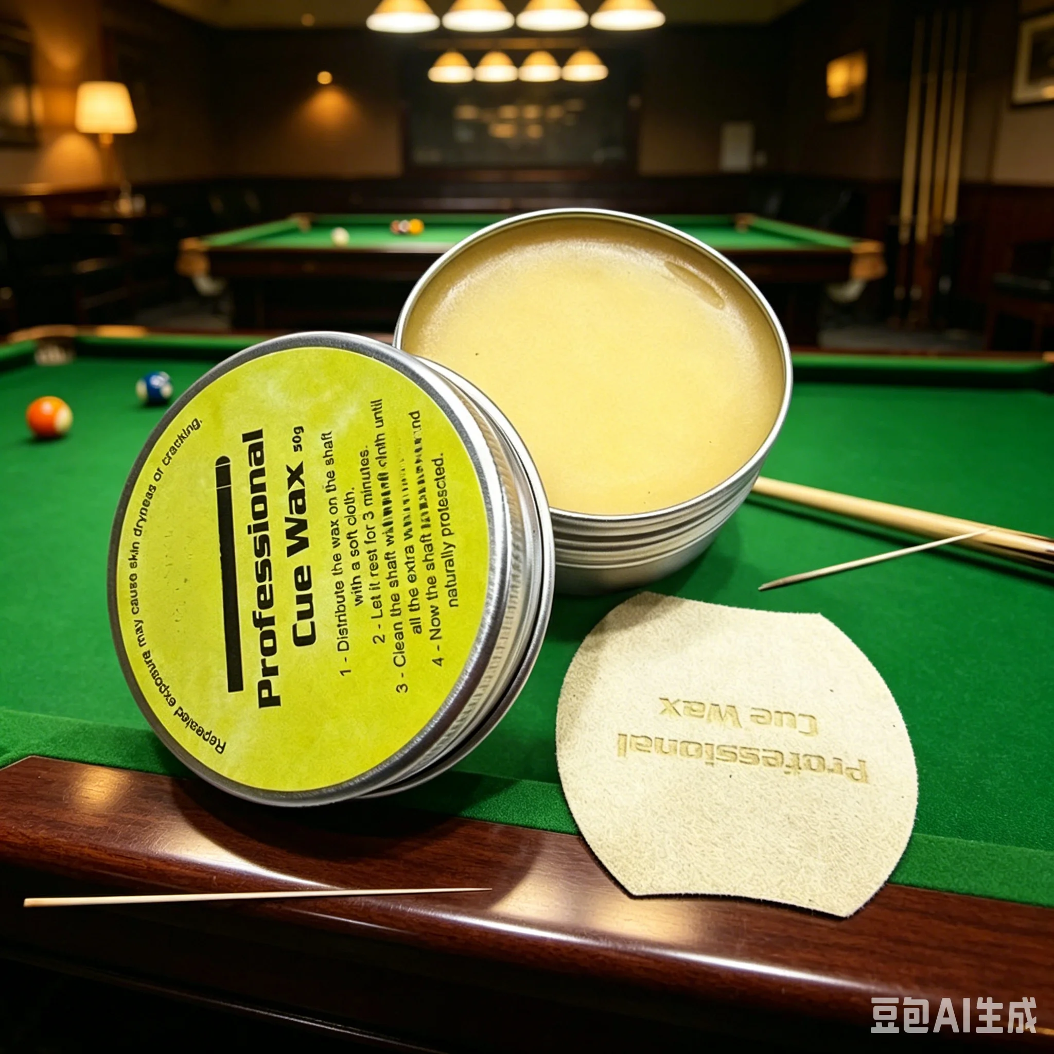

1pc Billiards Rod Wax 50g Quick Drying Professional Cue Wax For Pool Billiard Snooker Cue Polish Maintenance Accessories