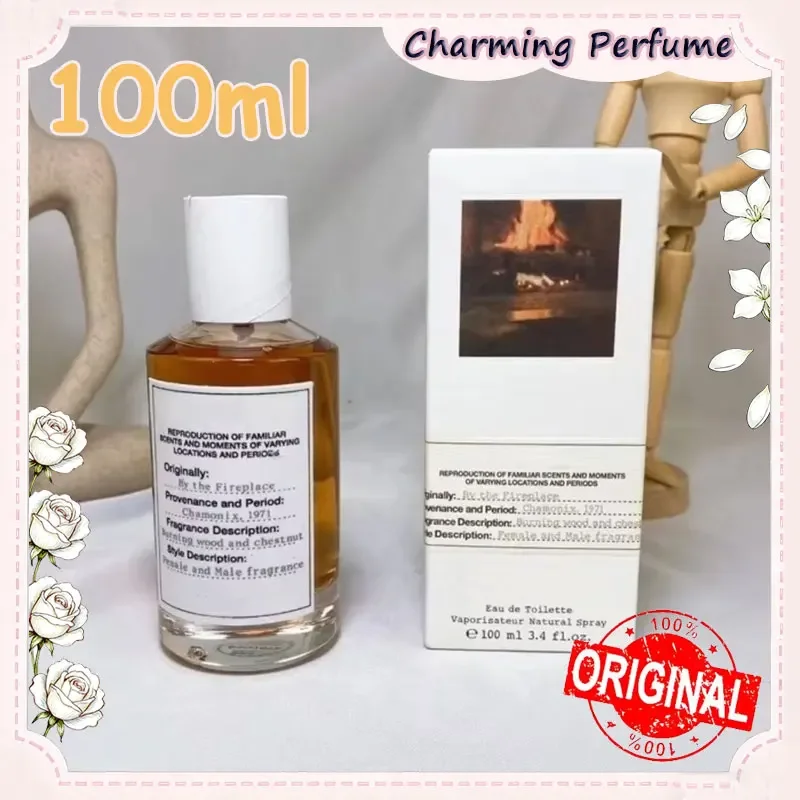 

100ml High Quality Floral Women's Perfume By The Fireplace Long-Lasting Natural Scent with Atomizer Perfect Men Women Fragrances