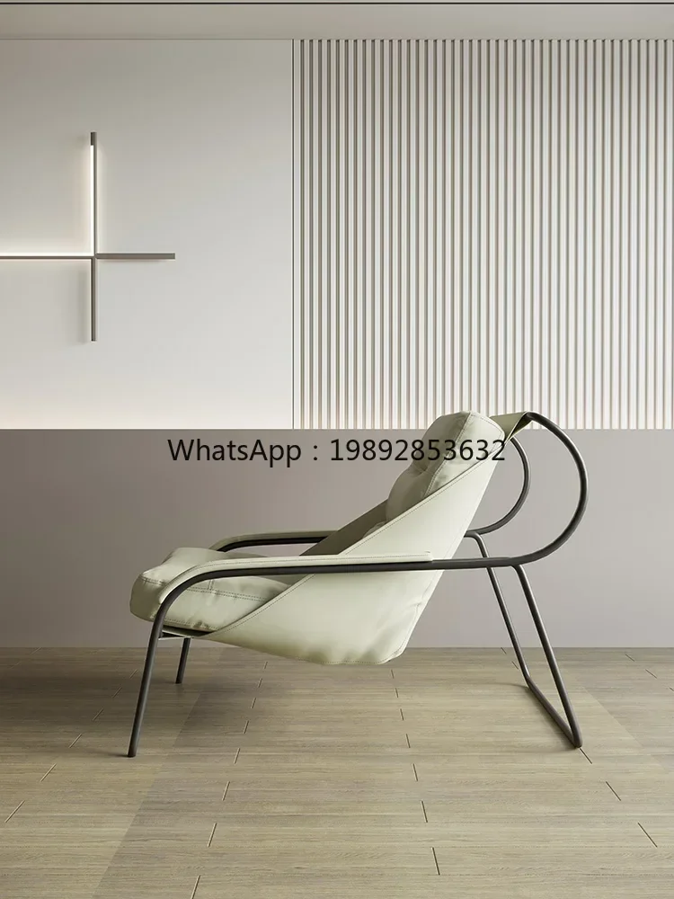 AA  Light Luxury Armchair Leisure Balcony Chair down Creative Chair Pedal