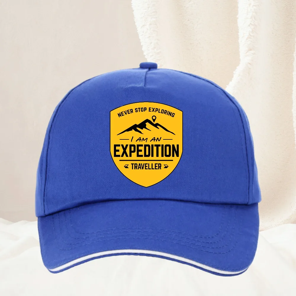 Expedition Travel Men Women outdoor Visors hat Never Stop Exploring Baseball Cap fashion outdoor sun protection hats