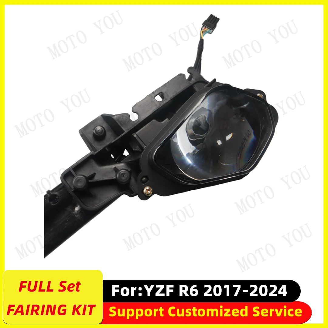 

For Yamaha YZFR6 YZF R6 2017 2018 2019 2020 2021 2022 2023 Motorcycle Front Headlight Head Light Lamp Headlamp Assembly YZF-R6