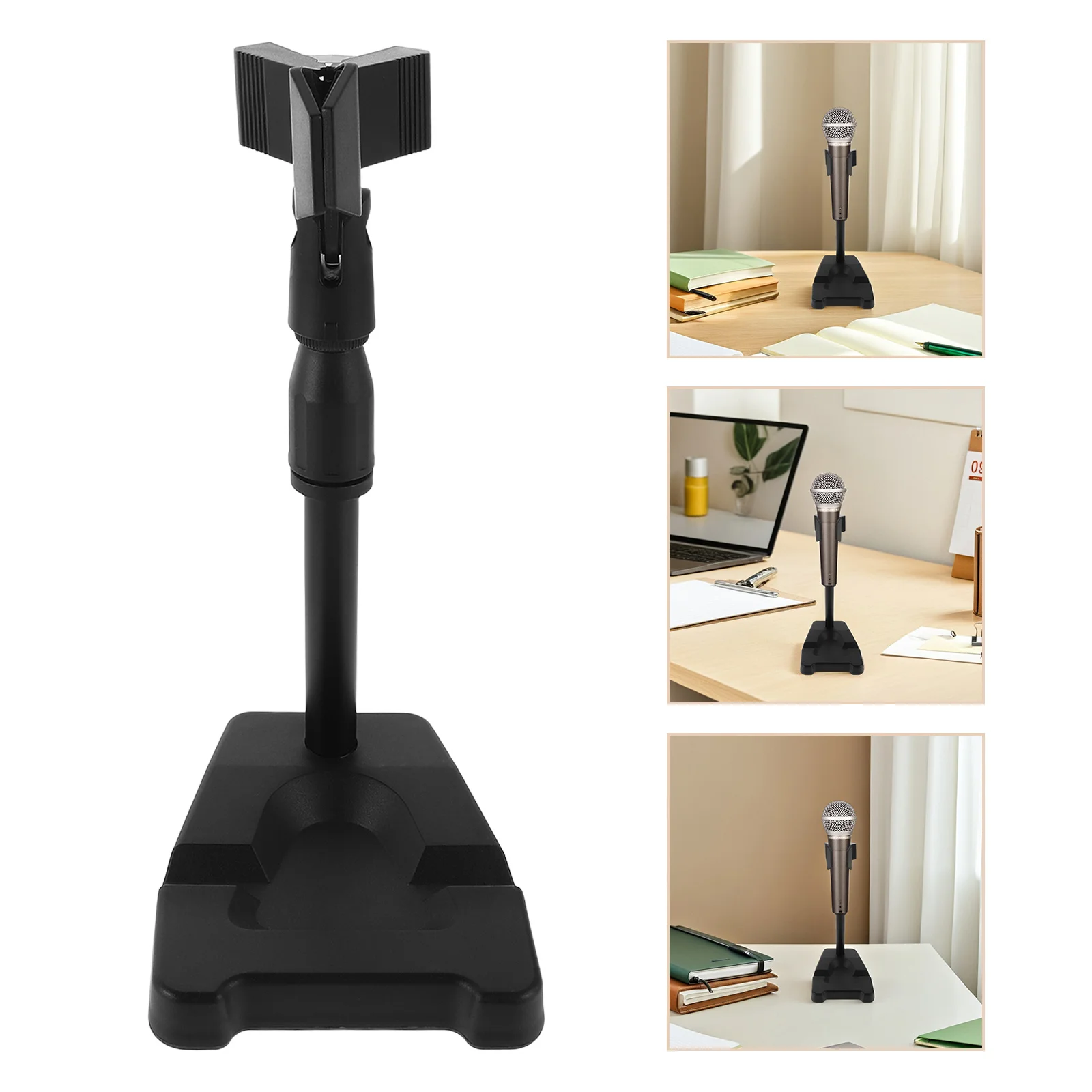 

Microphone Stand Live Broadcast Equipment Desk Clamp Holder Desktop Shelf Tripod Clamp-on