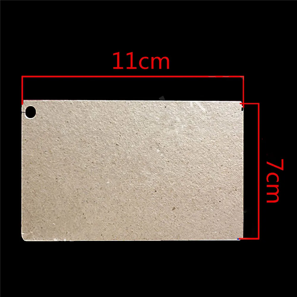 Original Mica Sheet 11CM* 7CM Thickness Professional Anti High Temperature Mica Plate For Galanz Microwave Oven