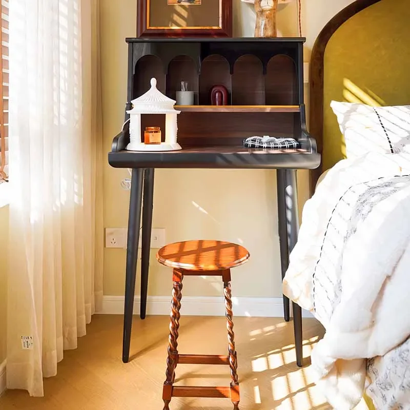 

Wood Makeup Bedroom Dresser Eithe Brown Nordic Modern Hotel Storage Dressing Table Living Room Small Comoda Pra Quarto Furniture