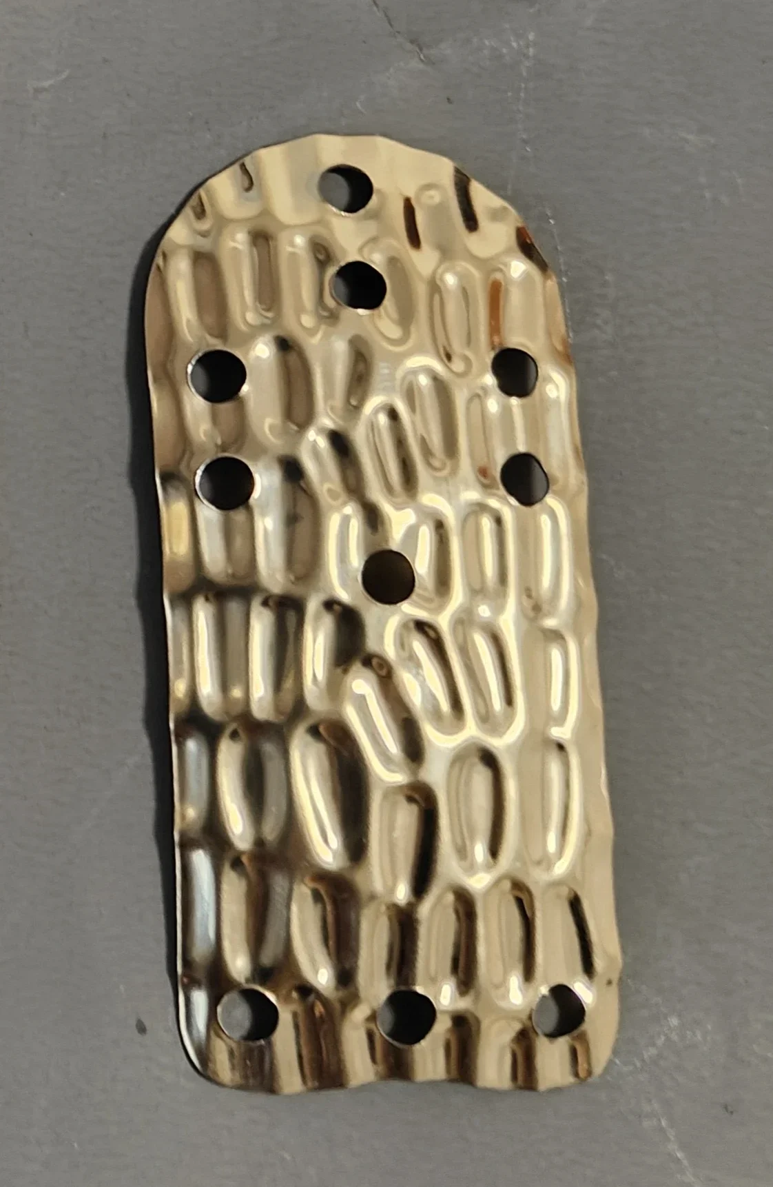 100PCS Tactical  Armor Material Zag Armor Plate Sus Armor Iron Armor Iron Stainless Steel 7X3Cm