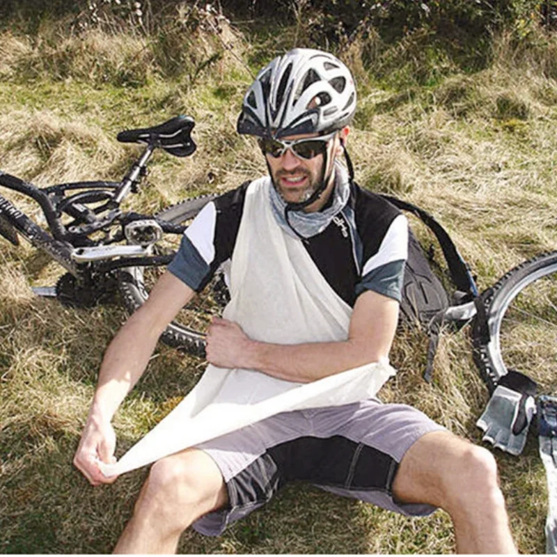 1/5/10/20pcs Outdoor Emergency Dressing Triangular Gauze Non-woven Triangular Bandage Security Fixed First Aid Kits Accessories