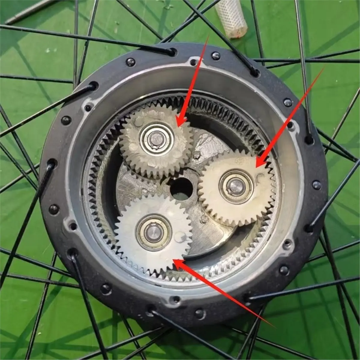 A61P pour G020 SWX02 Embrayage à engrenages en nylon 250W 350W 500W Moteur de moyeu Embrayage unidirectionnel Pièces de vélo éle