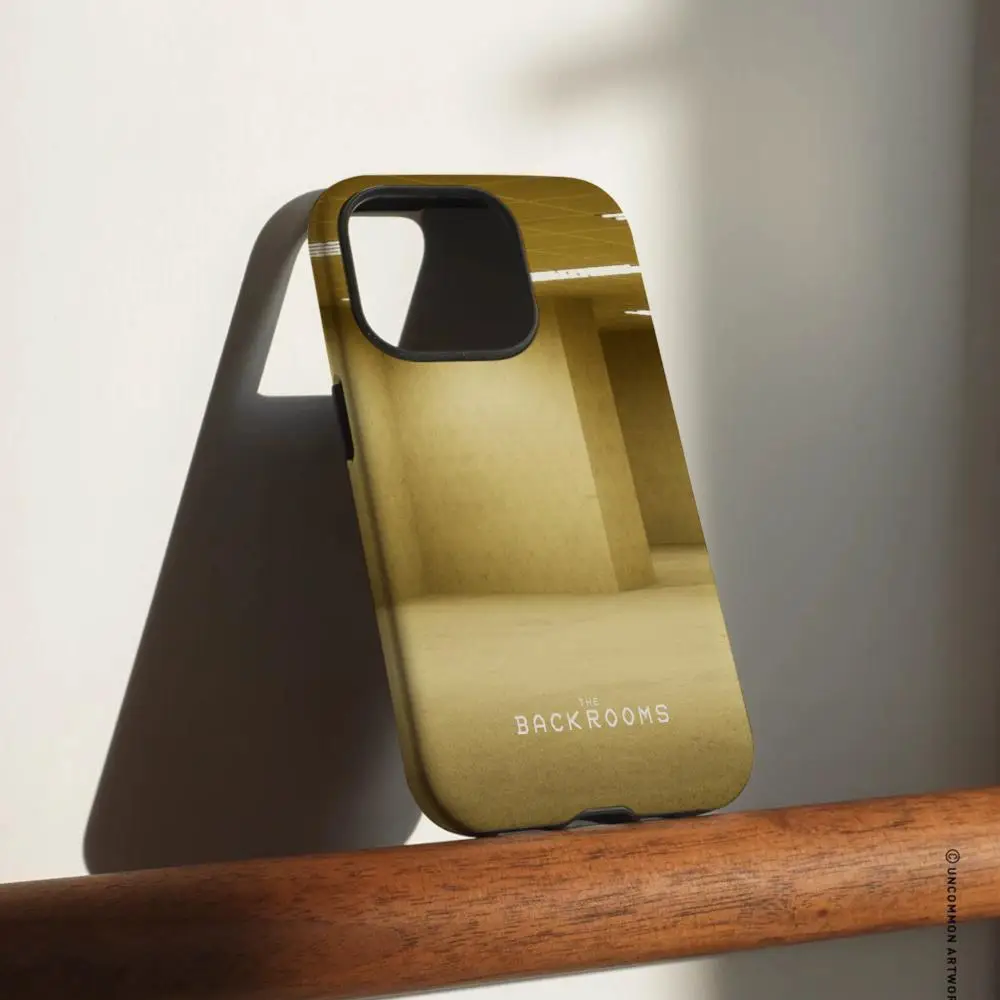 

Phone Case For Samsung Galaxy S25 24 23 22 Ultra Plus A56 36 26 Glossy HD Double-Layer Hard Shell The Backrooms