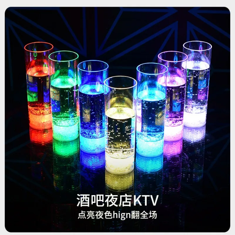 400ml Led Luminous Mug Color Changing Beer Mugs Water Sensor Light-emitting Cup for Neon Party Glow Drinkware Birthday Gift