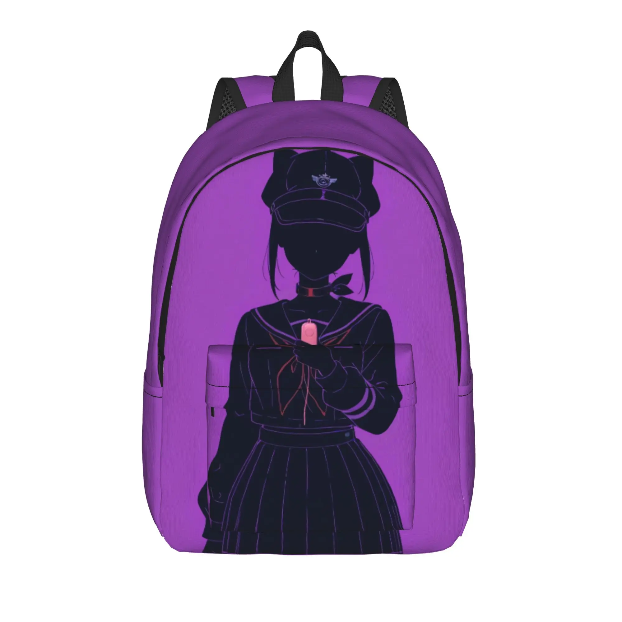 Game Miside Series Print Backpack  Men Polyester College Backpacks Breathable Aesthetic School Bags Rucksack