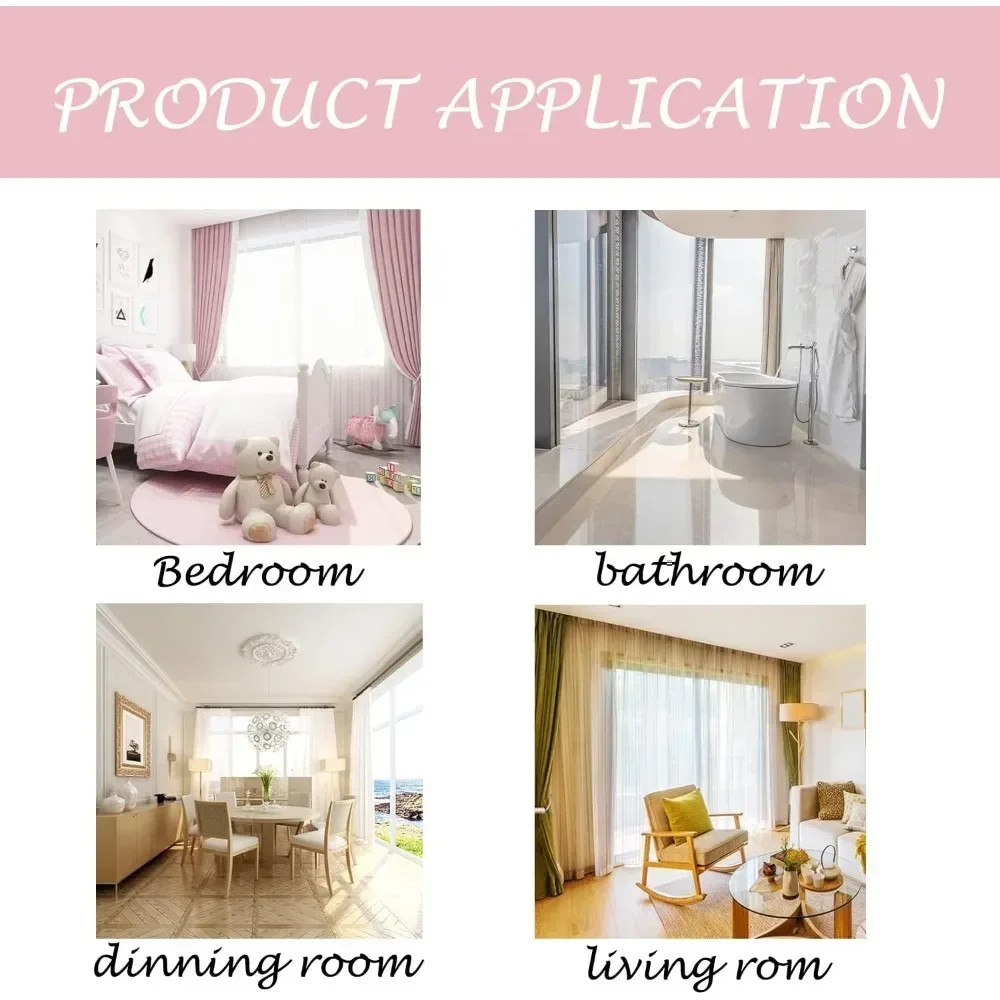 حزمة من مشبكين مغناطيسيين للستائر، بسيط وأنيق، طراز حديث، مناسبة لمعظم الستائر. #6