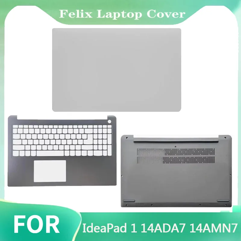 New For IdeaPad 1 14ADA7 14AMN7 Laptop LCD Rear Cover/Palm Pad/Bottom Cover/Host Top Cover