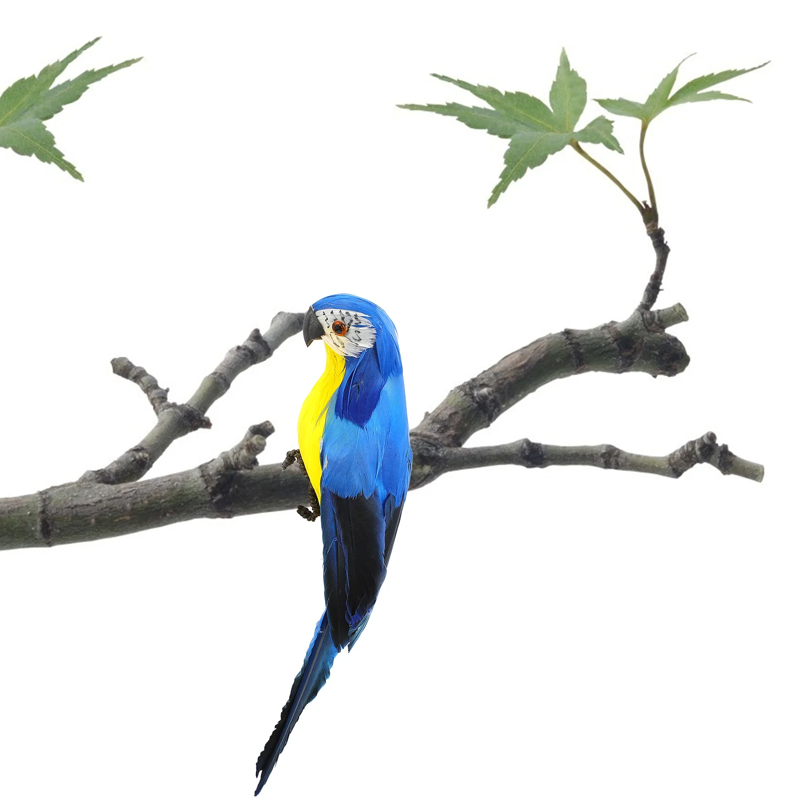 

1pc Simulated Macaw Decoration Lovely Foaming Artificial Bird For Garden Tree Yard Balcony Home Decor Ornament Craft