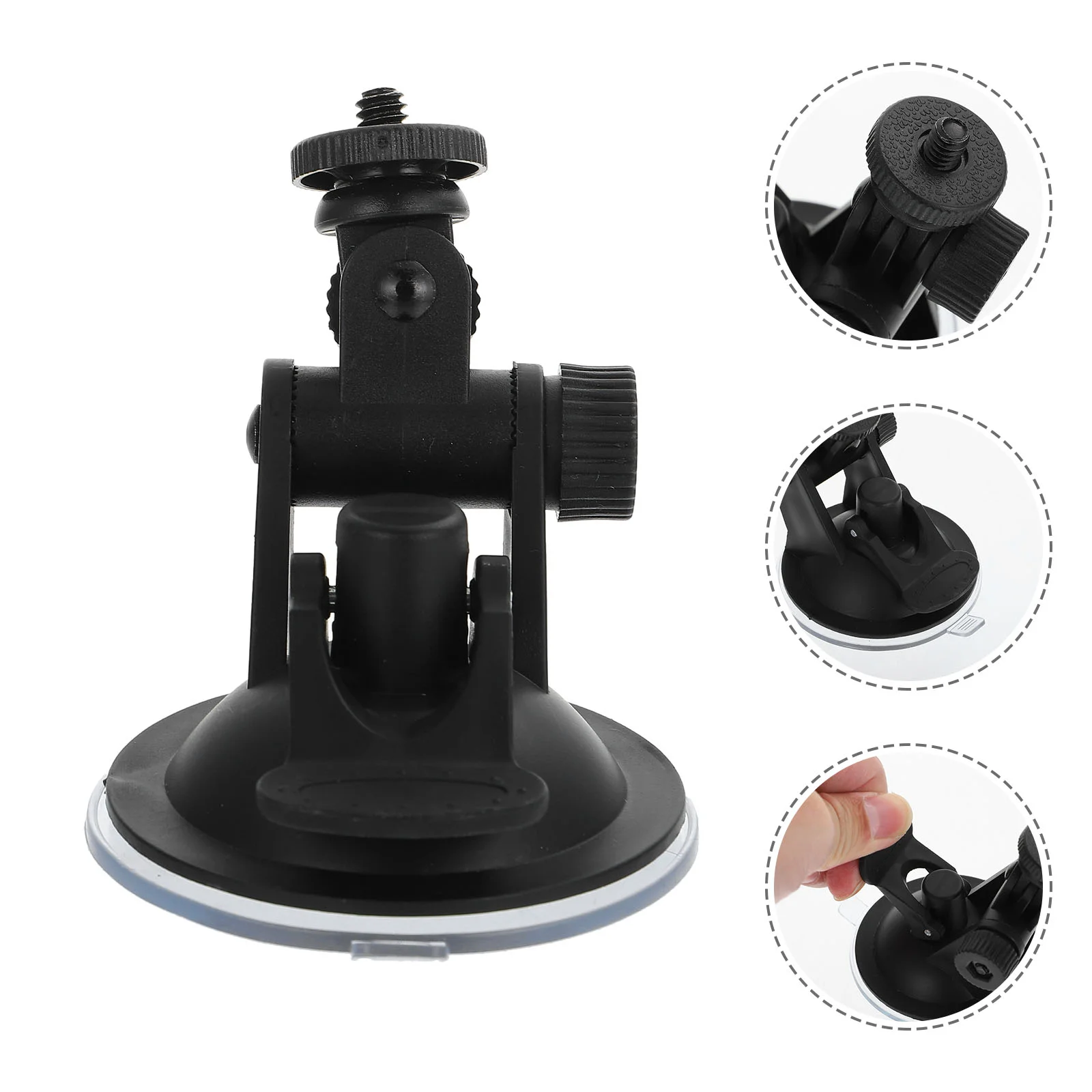 Car Mount Suction Cup Cell Phone Auto Camera Holder Accessories Bracket Abs Supporting for Holding Stand