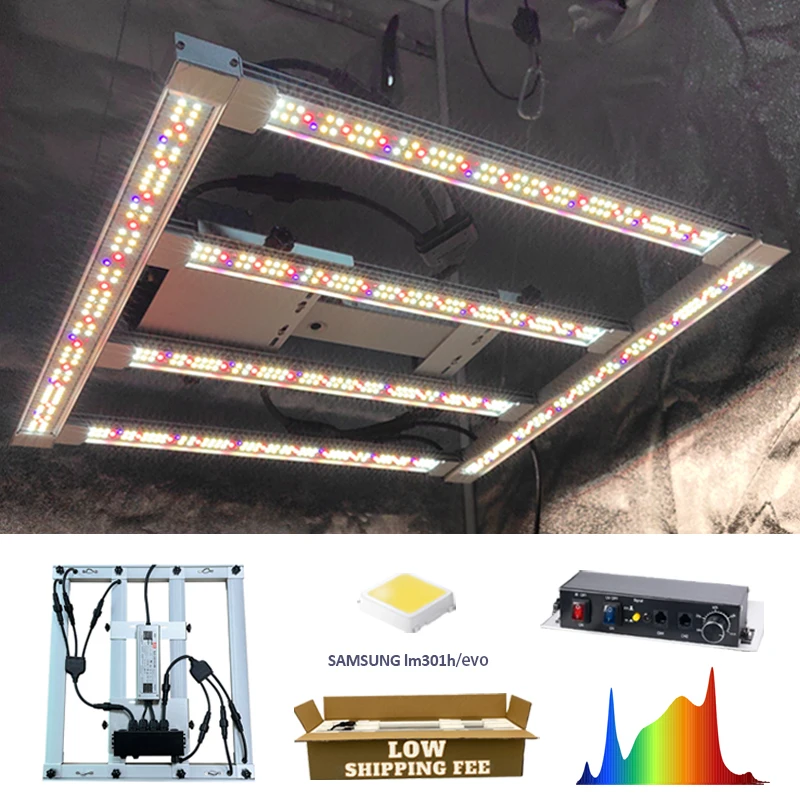 

2023 Balanced PPFD Led Grow Light 240W LM301H Evo UV IR Separate Control Greenhouse 320W 600W 680W Indoor Grow Led Light