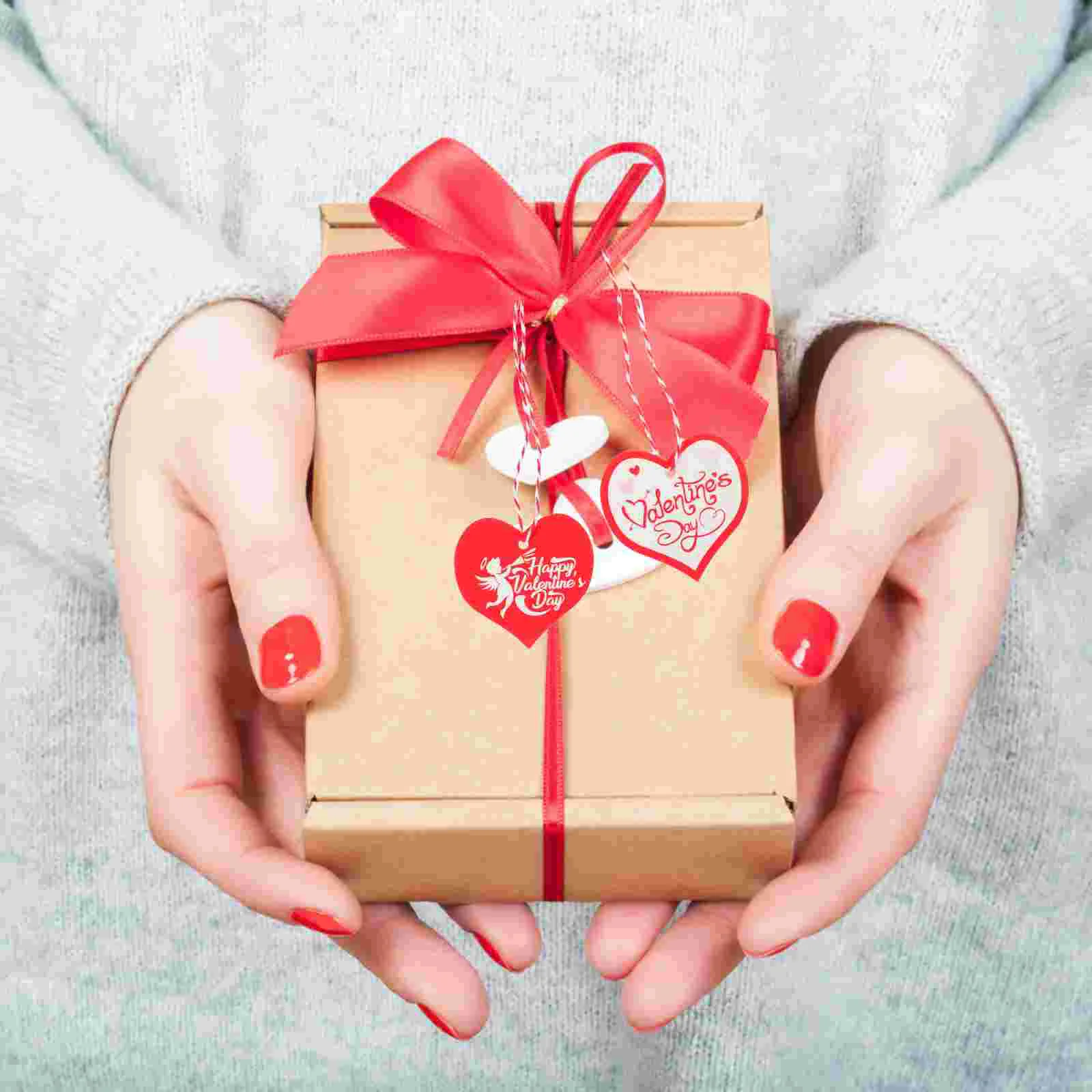 3 Bags Tags for Heart of The Lid Valentine's Day Bookmarks Wedding Hanging Bride