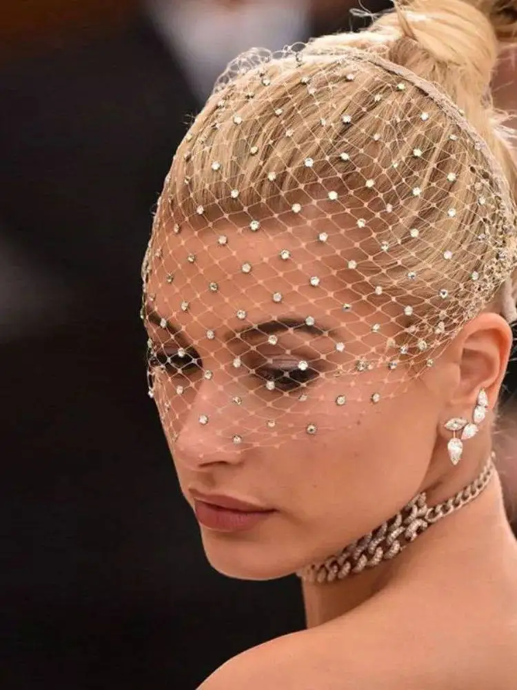 elegant-short-face-net-mask-headband-wedding-bridal-fascinator-bridal-accessories-chinese-manufacturer-no-brand-registered