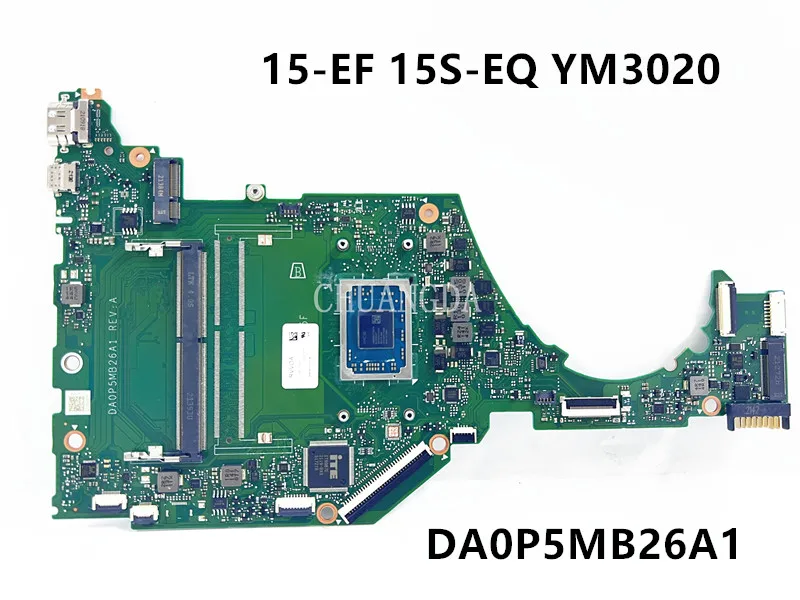 For HP 15-EF 15S-EQ AMD YM3150 YM3020 Laptop PC  L87347-001 L87347-501/601 0P5F DA0P5MB26A1 DDR4 Notebook MOTHERBOARD