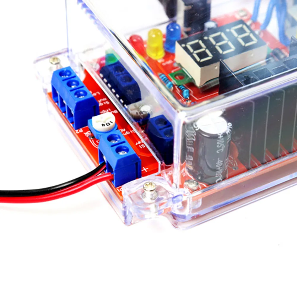 منظم جهد قابل للتعديل ، مجموعة إلكترونية تصنعها بنفسك ، تدريب على ألواح لحام PCB ، تنحى ، LM317 ، DC own ، V إلى am-im V #3