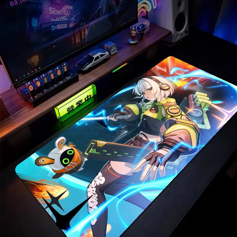 

Zenless Zone Zero Mousepad Mouse Mat Desk Mat Large Gaming Accessories Prime Gaming XXL Keyboard Pad