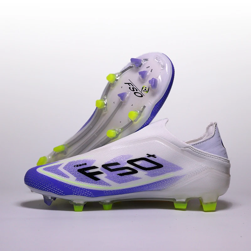 المسامير الطويلة أحذية كرة القدم للرجال الشباب FG التدريب المهني رصع سريع كرة القدم المرابط عدم الانزلاق أحذية كرة القدم للرجل 39-45 #5