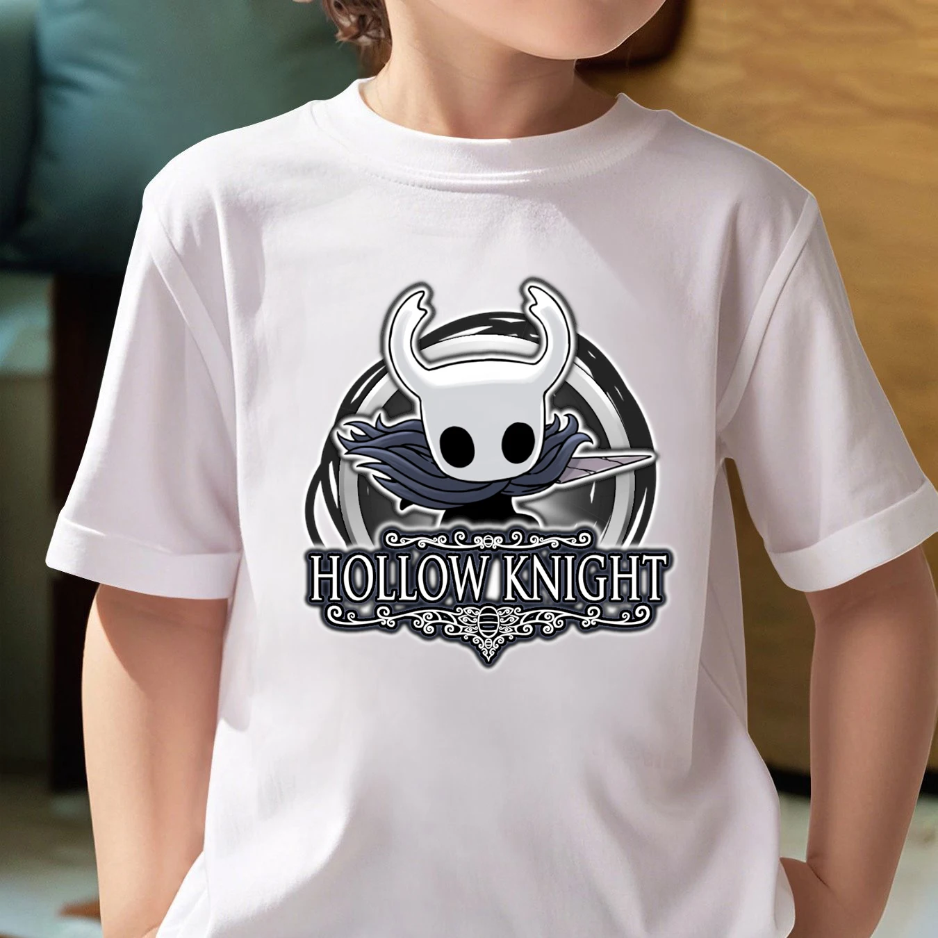 Hollow Knight Graphic Tshirt For Kids Summer O-Neck Short-sleeved Cartoon Loose Tops Tees 2026 New Boys Girls Fashion Clothes