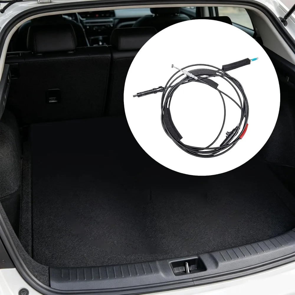High Density Sponge Pad Fuel Door Release Cable Sensitive Rebound Compatible Part Trunk Lid Release Cable Smooth Pulling