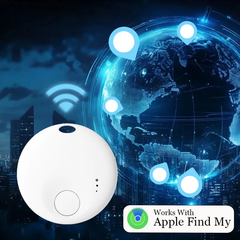 جهاز تعقب ذكي صغير العلامة لهواتف Apple's ios Find My APP جهاز تذكير لمكافحة الضياع محدد موقع مفاتيح السيارة مكتشف المسنين