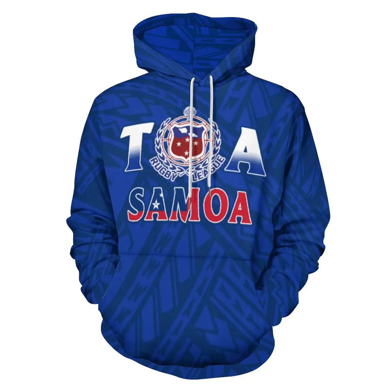 Toa Samoa HoodiesTribal Design Customized On Demand Hoodies Pacific Island Art Pullover Jacket Fall/Winter Men/Women Clothing