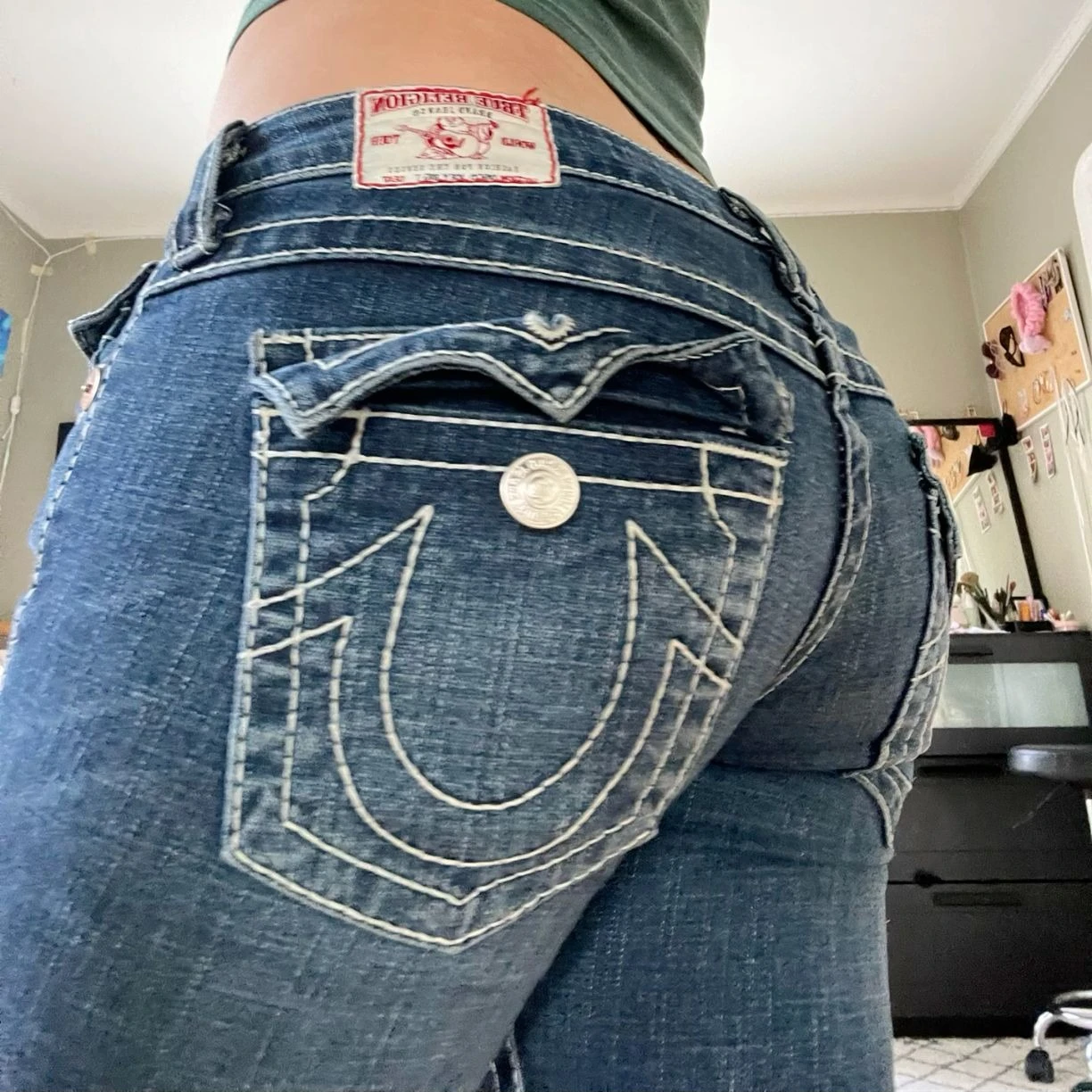 

High Waist Straight Wide Leg Jeans Vintage Buddha Embroidered Jeans Casual Y2k Denim Pants Harajuku High Street Women Clothing