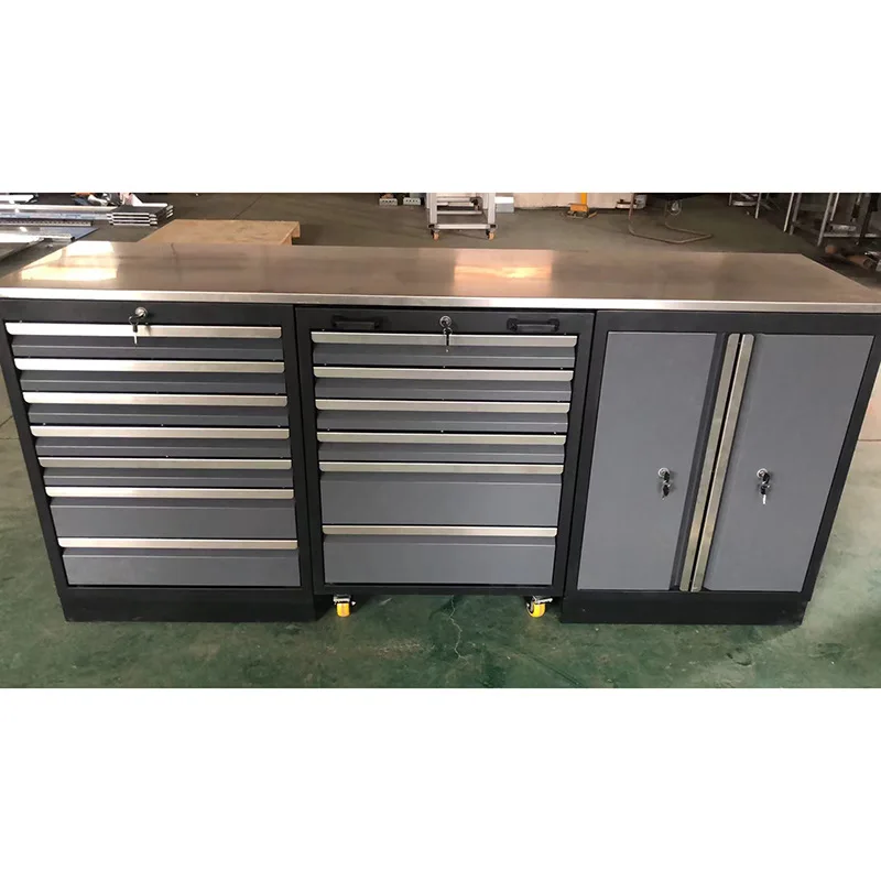 

Thickened heavy tool cabinet, multi-function mobile tool cart, auto repair parts locker
