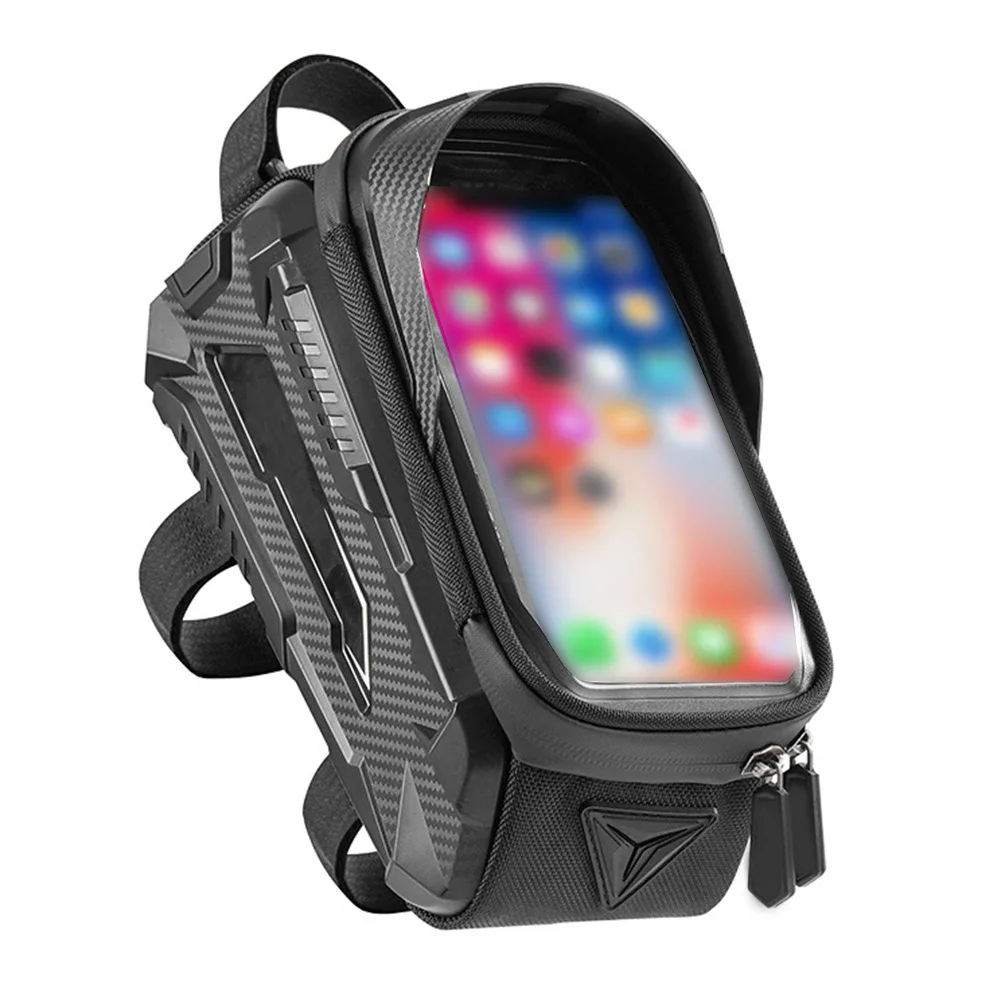 7inch Bicycle Bag Frame Front Top Tube Bike Bag Handlebar Mtb Touch Screen Cycling Bag Phone Holder Bicycle Accessories